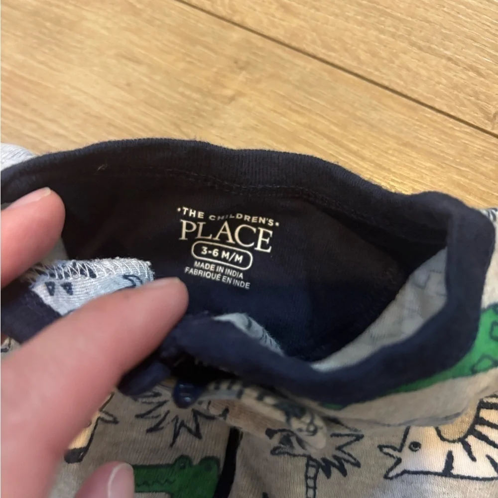 2 Children’s Place Zip Up Rompers Boys